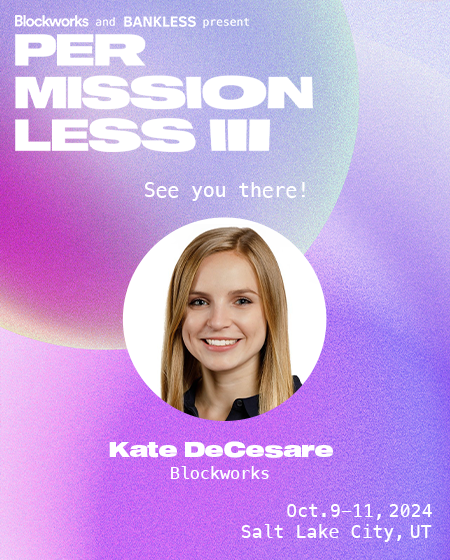 Permissionless III kicks off in just under two weeks! Be there or be square 👊
blockworks.co/event/permissi…