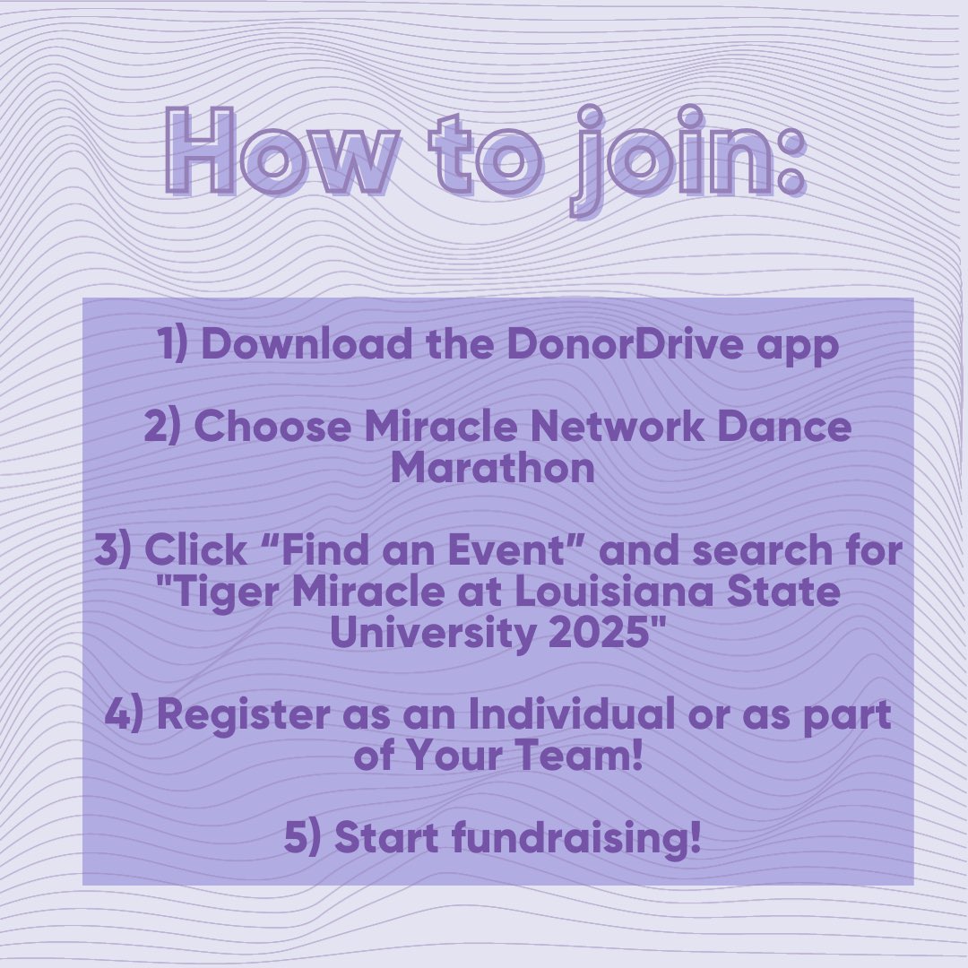 Dance Marathon at LSU tweet media