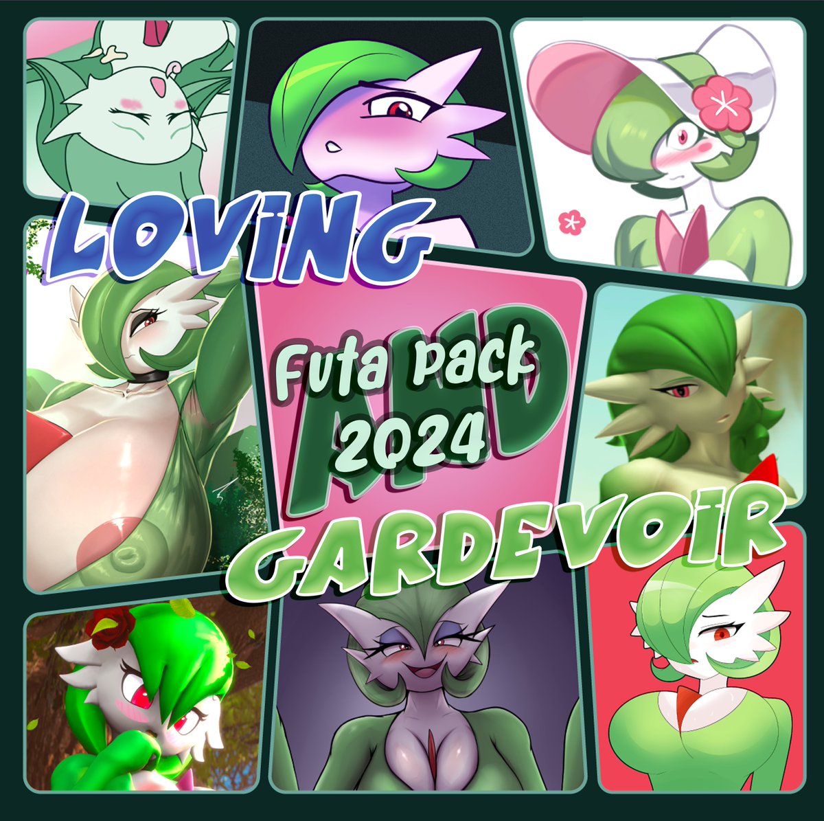 Good day everyone, today, I want to share with you this great project where several artist friends and I came together to create this delicious pack of the sexy Gardevoir Futa.

Free Link: thedraftsman2001.gumroad.com/l/ewbou

#Gardevoir #Pokemon #nswf #hentai #futa #pack #artistsupport