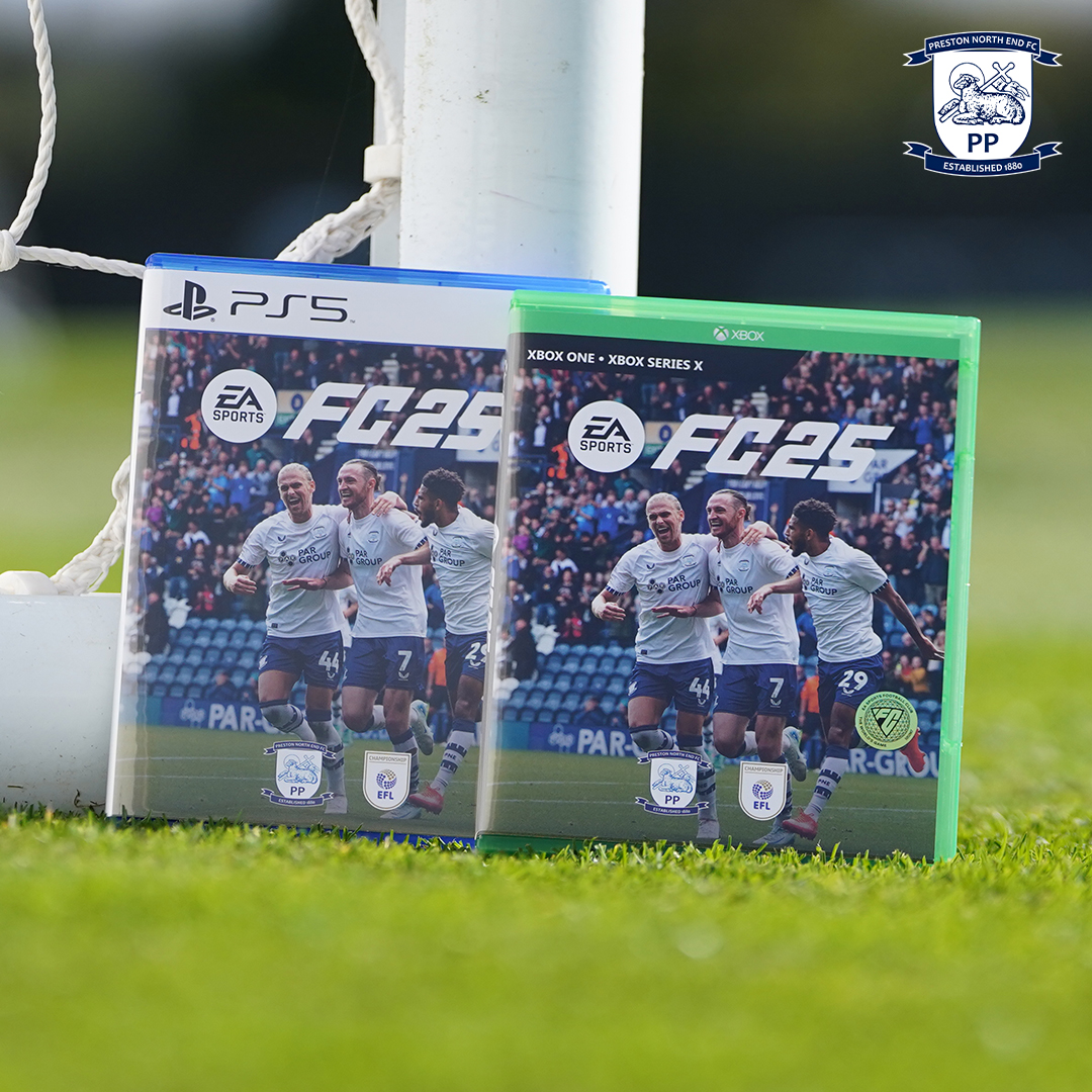 pnefc's tweet photo. 🚨 We're giving away two copies of #FC25! For your chance to win, quote this post with:

🎮 Your console
✍️ The PNE player you'd like to sign your copy

#pnefc https://t.co/XaqZIKdMUt