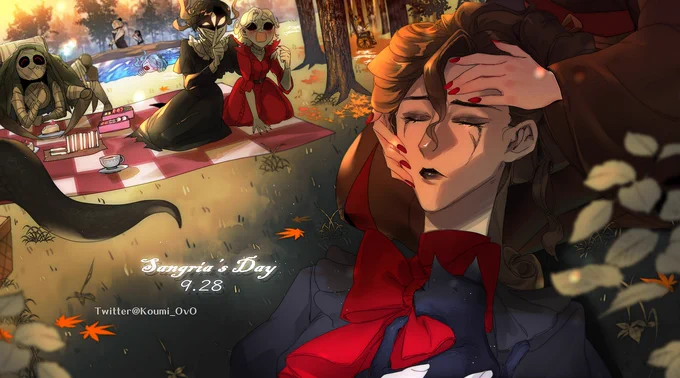 Sangria's Laid-back time#サングリア記念日2024 #IdentityV 