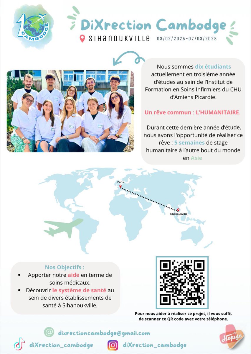 claramstrz's tweet photo. N’hésitez pas à soutenir notre projet humanitaire !🇰🇭🌏
Pour tout partenariat et sponsor, contactez nous par mail : dixrectioncambodge@gmail.com https://t.co/JHUSahTFaJ