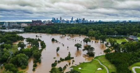 logan_rushh's tweet image. There a golf course under there somewhere.