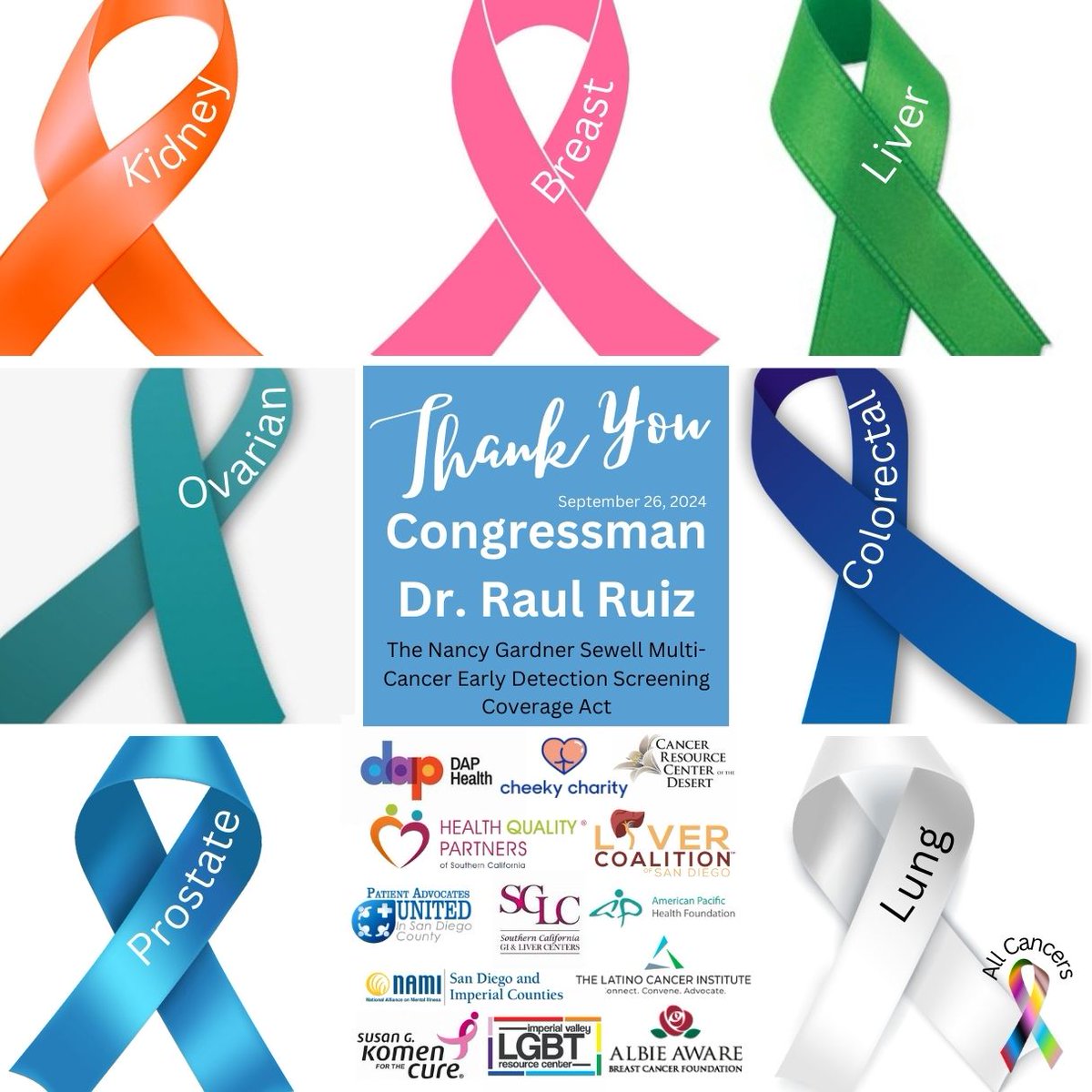 Patient Advocates United in San Diego County (@paunitedsd) on Twitter photo Thank you, <a href="/RepRaulRuizMD/">Congressman Raul Ruiz, M.D.</a>, for meeting with CA Cancer Advocates and your constituents! To recognize your leadership of #HR2407, we are proud to honor you with the #MCED Action Award and stand with you to ensure the #MCEDAct passes this Congress. Thank you, <a href="/RepRaulRuizMD/">Congressman Raul Ruiz, M.D.</a>, for meeting with CA Cancer Advocates and your constituents! To recognize your leadership of #HR2407, we are proud to honor you with the #MCED Action Award and stand with you to ensure the #MCEDAct passes this Congress.