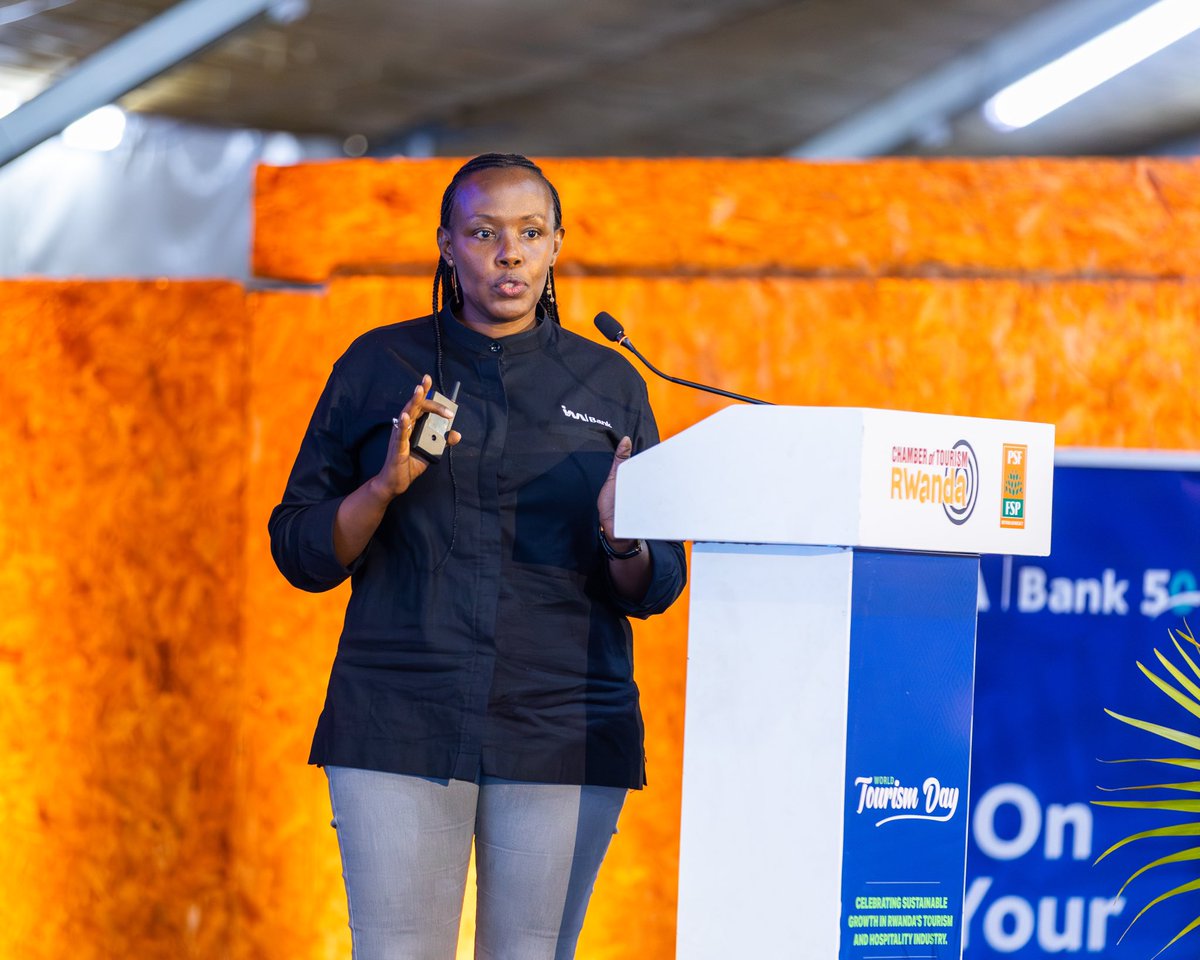 “I&amp;M Bank, in partnership with the Mastercard Foundation, is empowering Rwanda's tourism sector by financing SMEs &amp; creating jobs. Together, we're driving sustainable growth and strengthening the value chain.“ -Gertrude Majyambere , Partnership Manager , I&amp;M Bank #WorldTourismDay