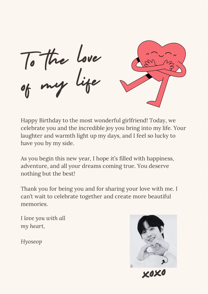 ahn_hyoseopp's tweet photo. Happy birthday, my baby bee !  
Here's a little letter for you today, and more gifts are on the way . I love you so much ! 🙆🏻‍♂️ https://t.co/CA6hG0u5JK