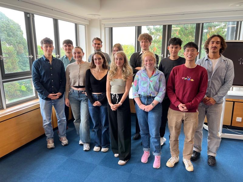 First week complete... and they still seem happy?? Well done #2024s – you have been great this week!