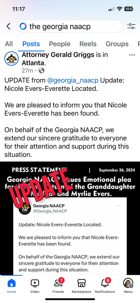 <a href="/michaelharriot/">Michael Harriot</a> She has been found