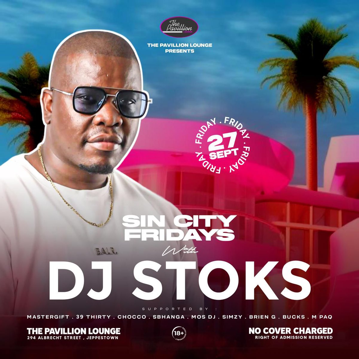 NhlanhlaDjstoks's tweet photo. Valani ama laptop. Lets Have a Dope Friday Night. Catch me here:
📌 St Tropez - Northriding
📌 Disoufeng Pub - Meadowlands
📌The Pavillion - Maboneng
📌 MINK Lounge&Cocktail Bar - Diepkloof
#kosha https://t.co/sIuvsGpydm