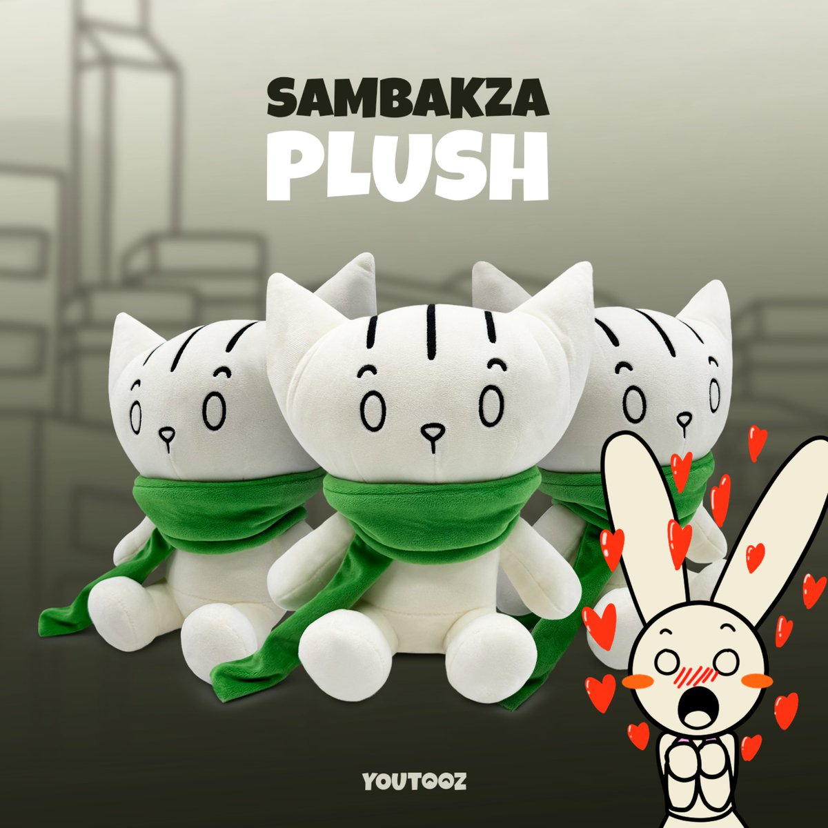 Breaking news 
Youtooz and SamBakZa collaborate on a Nabi plushie!
Drop Day October 4, 3pm EST
We take orders for only 15 days.
I'll be posting more details soon.

속보 
Youtooz와 삼박자의 콜라보레이션 나비봉제인형!
10월5일 AM 4:00 부터 단 15일간 주문가능!
자세한 소식 곧 올릴게요