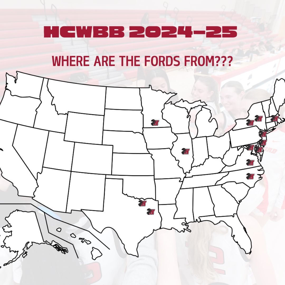 DID YOU KNOW ?! 📍 

Our 2024-25 roster features talent from 9 different states! 

#hcwbb #wolfpack