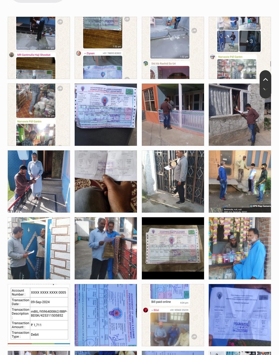 kpdcloffice's tweet image. #RevenueDrive
"Dedicated to excellence! Team #KPDCL working tirelessly to deliver top-notch services.
Inspection , disconnection and revenue realization drive across various sections of #ESDs📍 Baramulla Ist and IInd. Er Mohammad Shafi Khan, SDO 
@diprjk @OfficeOfLGJandK