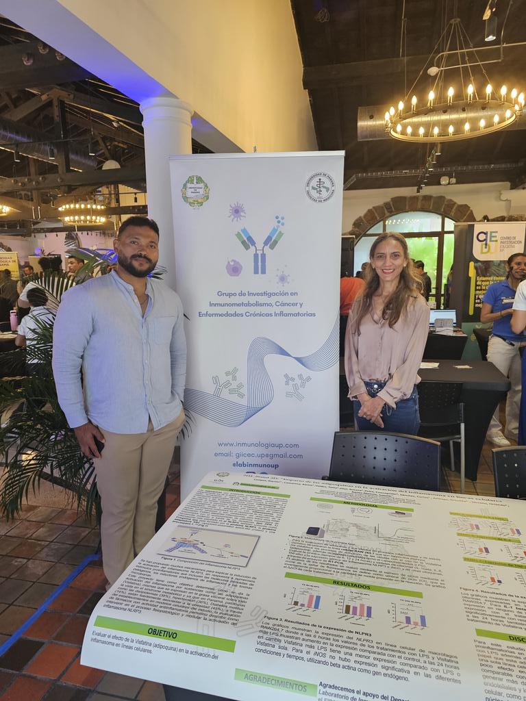 negrita73bn's tweet photo. En Panamá @oeipanama celebrando sus 75 años convocó a #ExpoConCiencia donde estamos presentando nuestro trabajo de investigación financiado por @senacyt y además divulgando @CienciaPTY compartiendo con colegas de diversos grupos y universidades. @UNIVERSIDAD_PMA https://t.co/15DzLLT8DW