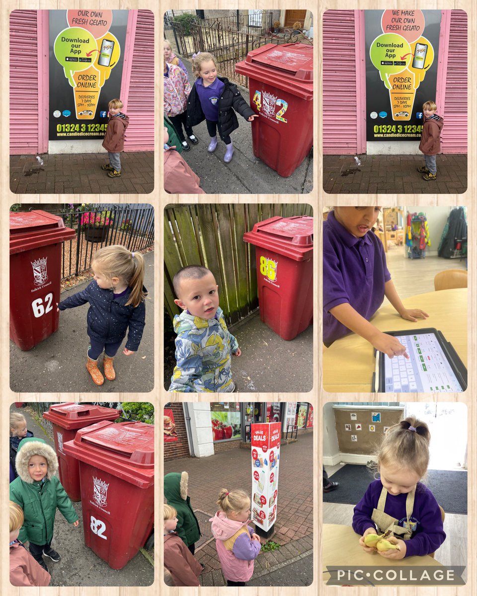 beancrossELC's tweet photo. We’ve also been developing our number recognition skills whilst out in the community. With our interest of animals we have been measuring them and identifying the different heights. #MathsWeekScot @mathsweekscot https://t.co/9RdCj9Zfor