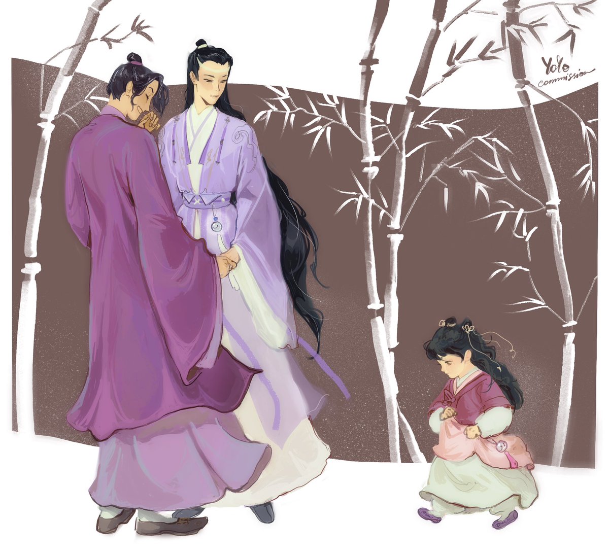 sutecha_'s tweet image. #Zhancheng #湛澄

How fast the night changes.

(Commissioned art drawn by @/masterlyowing)