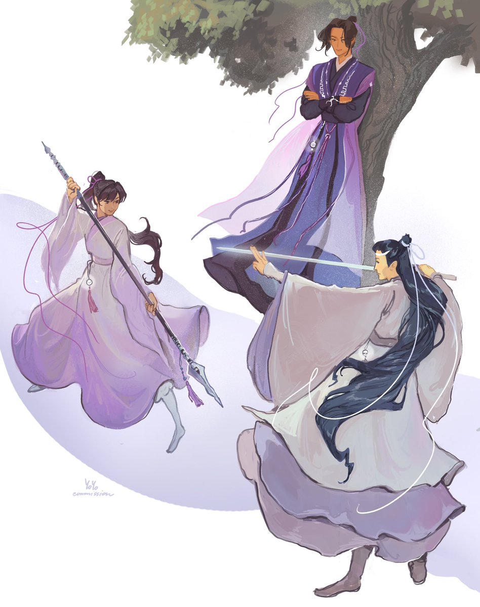 sutecha_'s tweet image. #Zhancheng #湛澄

How fast the night changes.

(Commissioned art drawn by @/masterlyowing)
