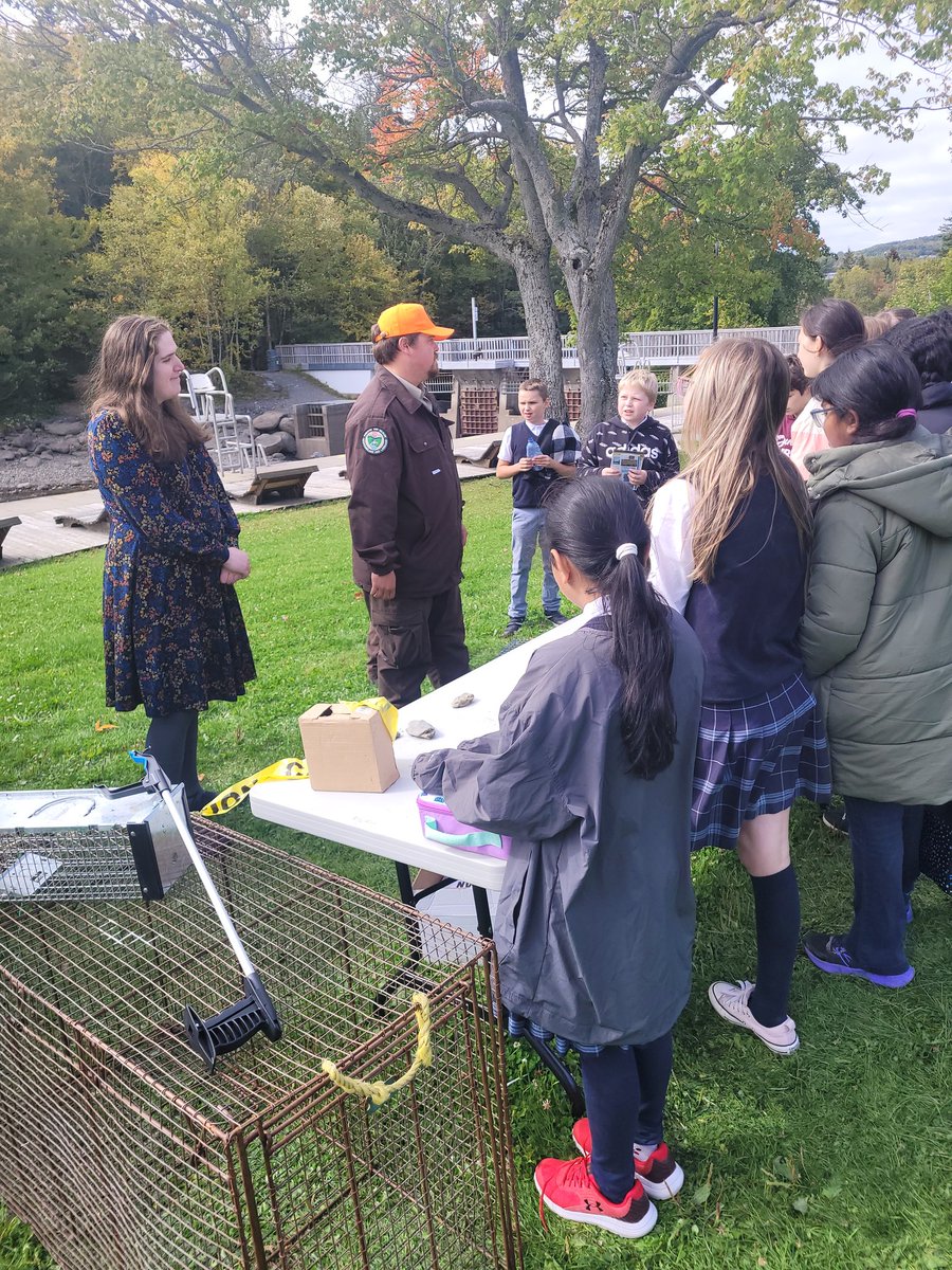 First year Forestry students at CNA Corner Brook campus took part in Forestry Day in the Park on Wed or their Env.  Citizenship class .it was a great day for all student volunteers. <a href="/CNA_News/">College of the North Atlantic</a>