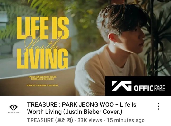 "why are you crying? it's just a cover song"

the cover song as a gift for teume on his birthday :