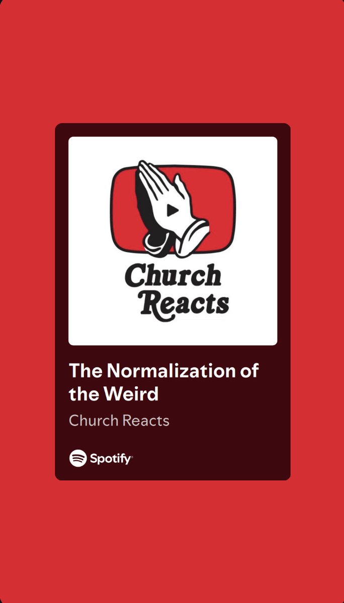 ChurchReacts's tweet photo. In episode 2 of our podcast, "The Normalization of the Weird," we get nostalgic over Christian punk music and laugh about speaking in tongues via peer pressure. Find it on Apple and Spotify! https://t.co/jCZgKHLzMq