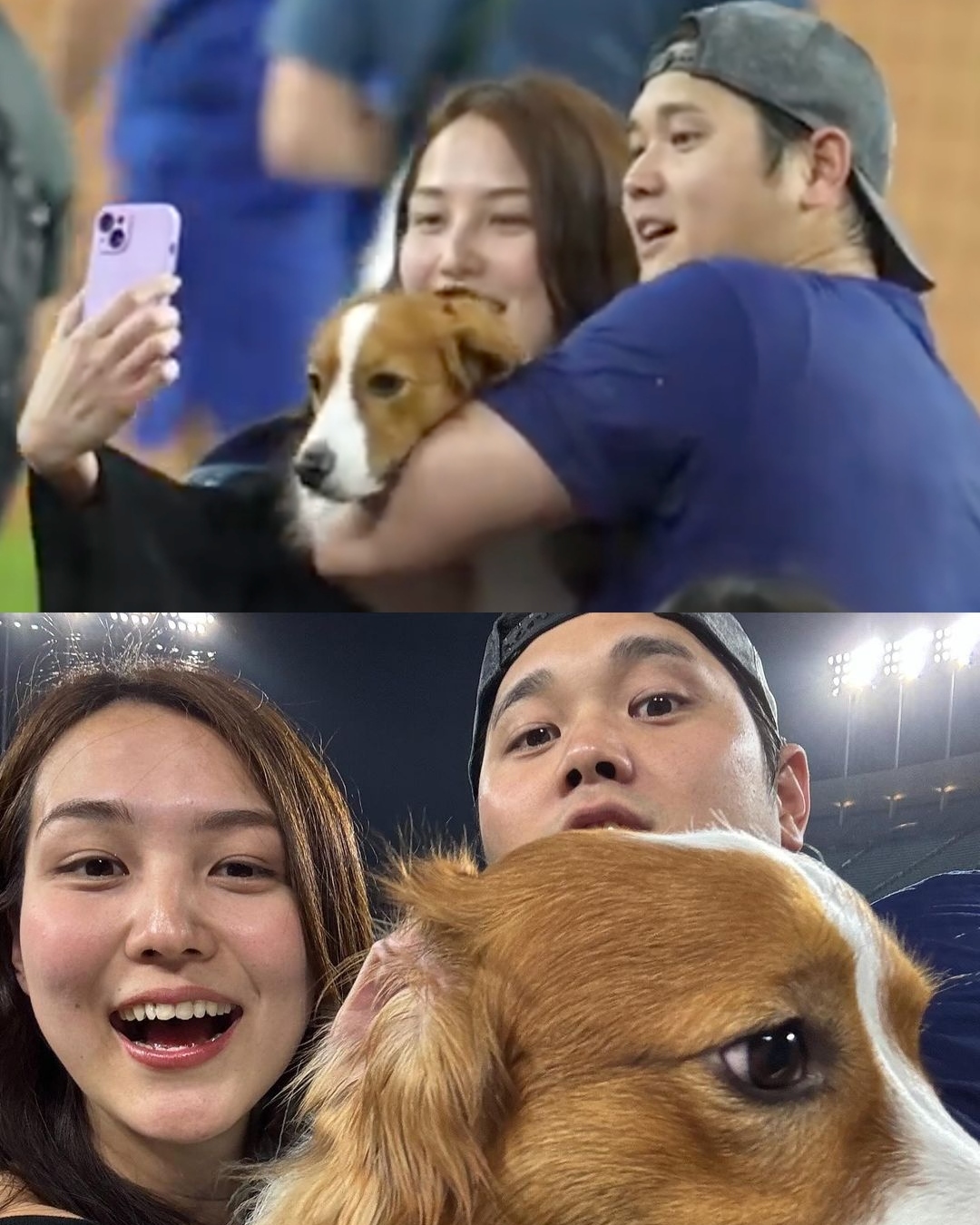 MLB on X: "Shohei, Mamiko and Decoy's selfie 😭❤️ (via shoheiohtani/IG)  https://t.co/m9vzRGdHfB" / X