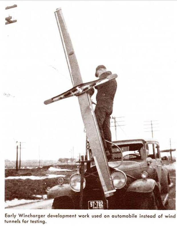 luisbaram's tweet photo. Wind energy is not the new kid in town.
In fact, it could be argued the "golden age" for wind was the 1930's.
Source: The Zenith Story, Zenith Radio Corporation.