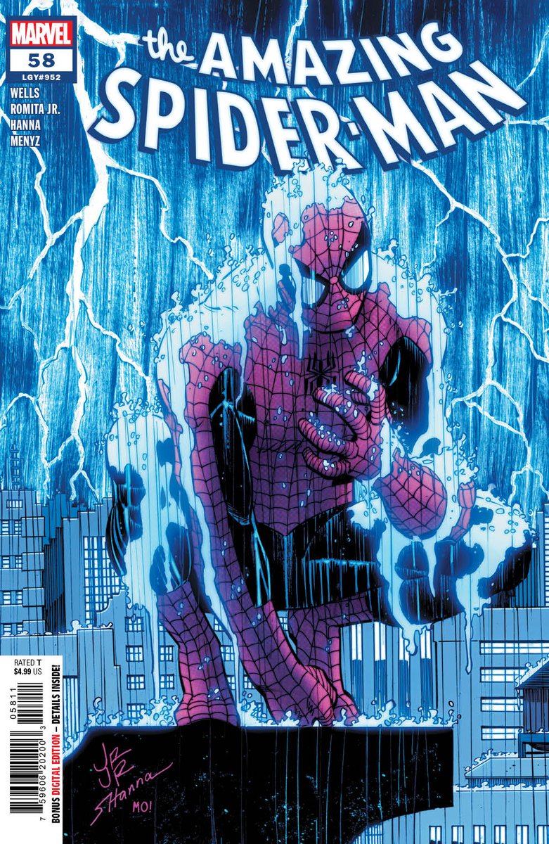 nick_lowe_'s tweet photo. AMAZING SPIDER-MAN #58 RULES!!!! @zebwells @JrRomita @inkerscott1 @Menyz @JoeCaramagna Get the brawl GOING!!!! Most brutal fight in comics history begins this issue and doesn't end until next issue. Cover colors by @Mocolors (over Johnny and Scott of course) https://t.co/XEWWPeh5qi