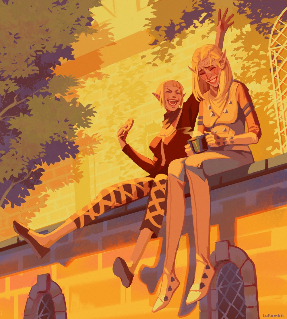 In these hard times, we sometimes forget that there’s a silver lining to everything. I’ve never been a big fan of Sera, but she reminded me that sometimes we need a little distraction, hope, and fun when everything feels stressful and gloomy.

#DragonAge #DragonAgeInquisition