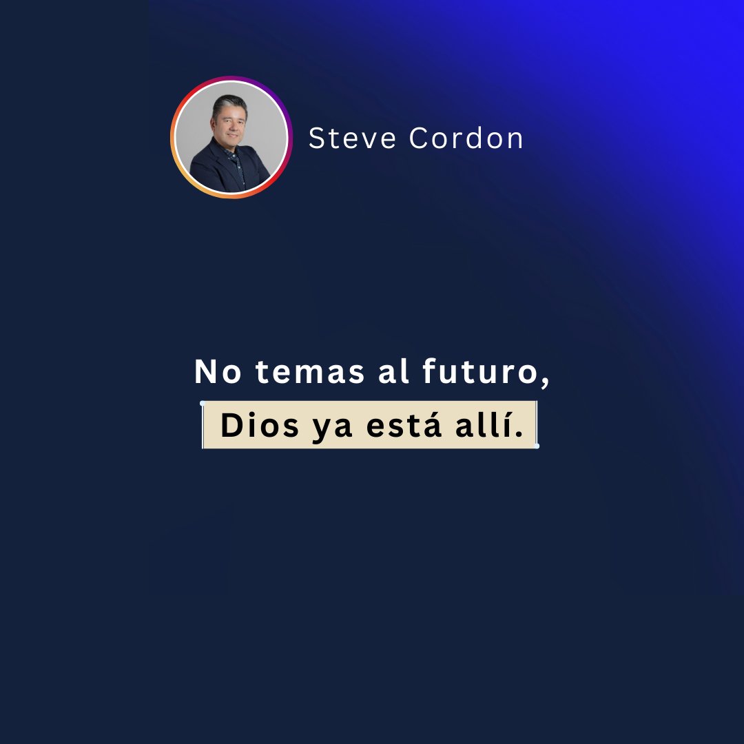 stevecordonr's tweet photo. Él ha recorrido el camino antes de nosotros, preparando el terreno para nuestros pasos. Así que avanza con fe y valor, sabiendo que no estás solo. Dios tiene un plan y un propósito perfecto para ti.
#versiculos #cristovive #bíblia #frasesmotivadoras #oracion #stevecordon https://t.co/MCs1uUQ6Fb