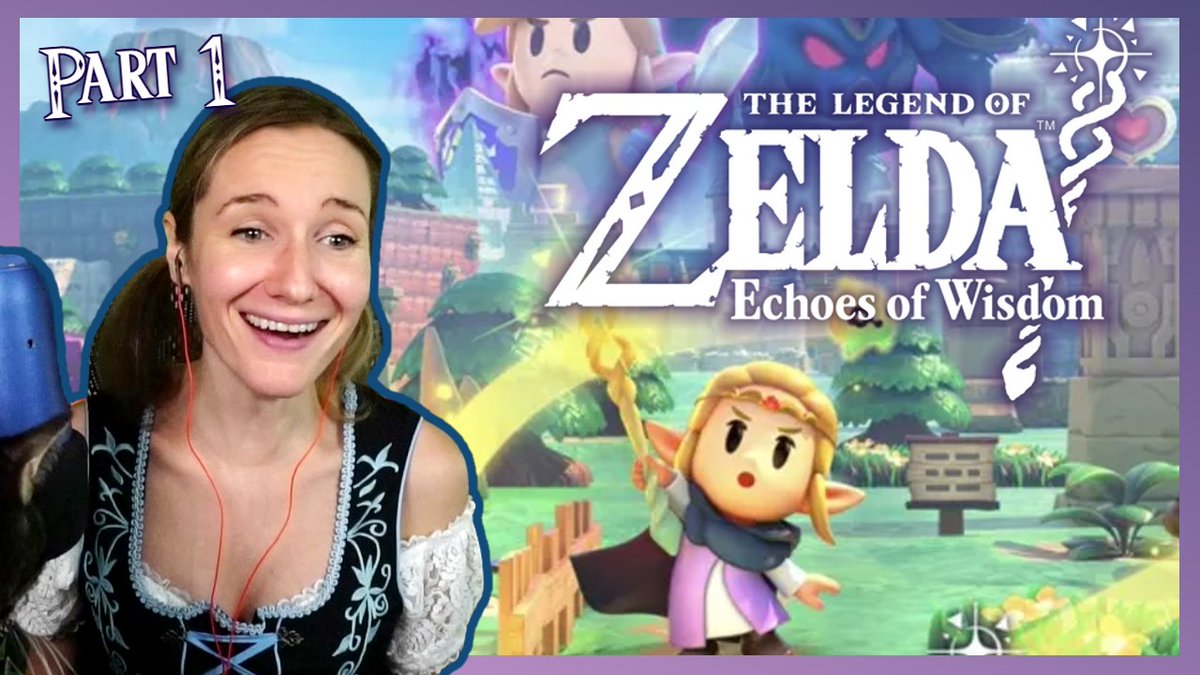 My new Zelda: Echoes of Wisdom playthrough is OUT NOW! 
This game is SO GOOD, SO DIFFERENT, SO REFRESHING 🍃🪄

youtu.be/bvaz2xWMlGI