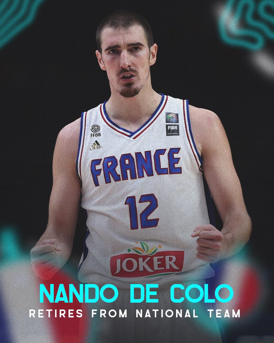 EuroBasket's tweet photo. End of an adventure. 

Thank you for everything, Nando! 💙 https://t.co/CANjBGazXI