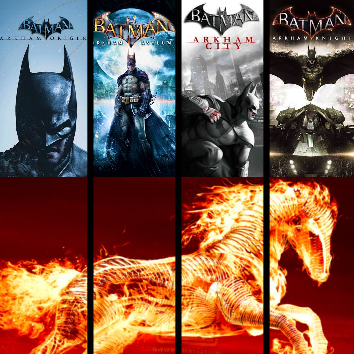 All 4 Arkham games are masterpieces. 🔥