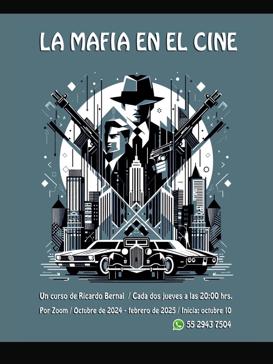 A los que aman el Noir y más en el cine. Curso con Ricardo Bernal. ÉNTRENLE!