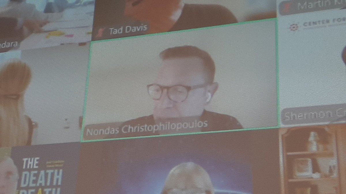 MillenniumProj's tweet photo. We are in Greece now with @notis13 illustrating artistic, dissemination, partnership, and EU projects activities for the #themp Node.

@TecdeMonterrey https://t.co/Pd4SfCobei