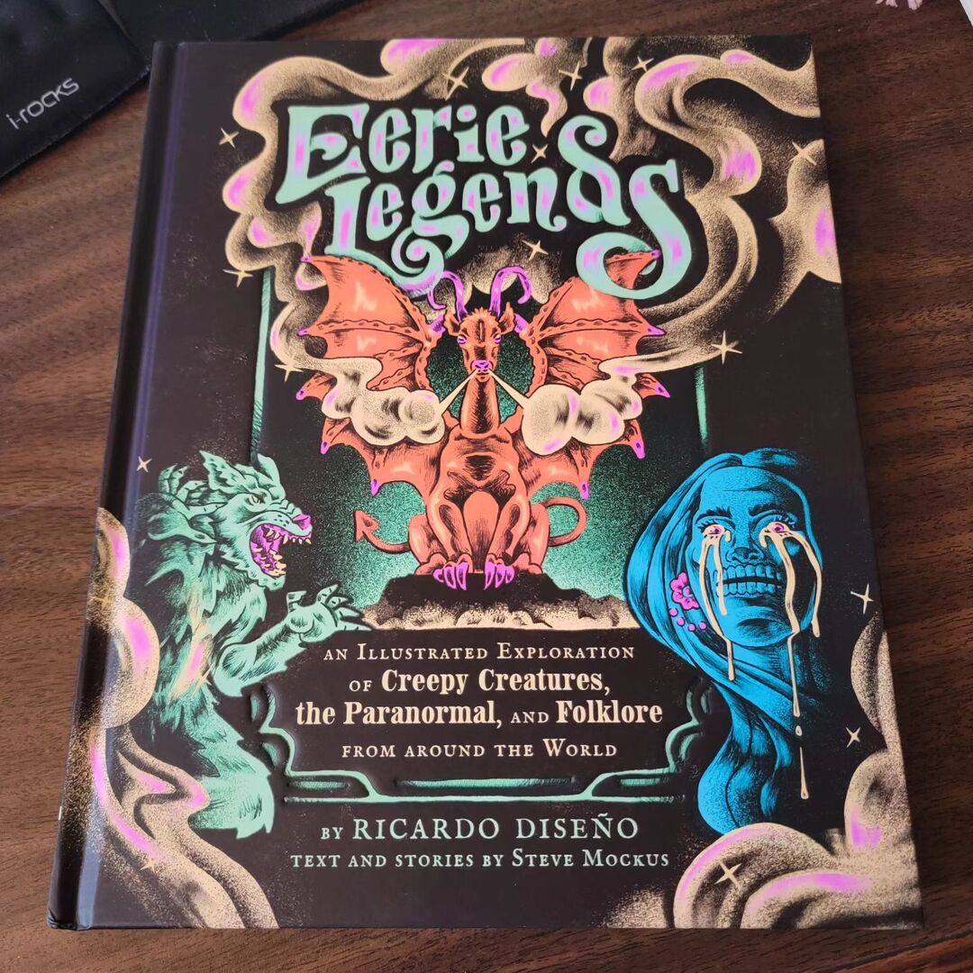 Rainy day #bookmail! 

EERIE LEGENDS: AN ILLUSTRATED EXPLORATION OF CREEPY CREATURES, THE PARANORMAL AND FOLKLORE FROM AROUND THE WORLD instagr.am/p/DAbP-5CxMCn/