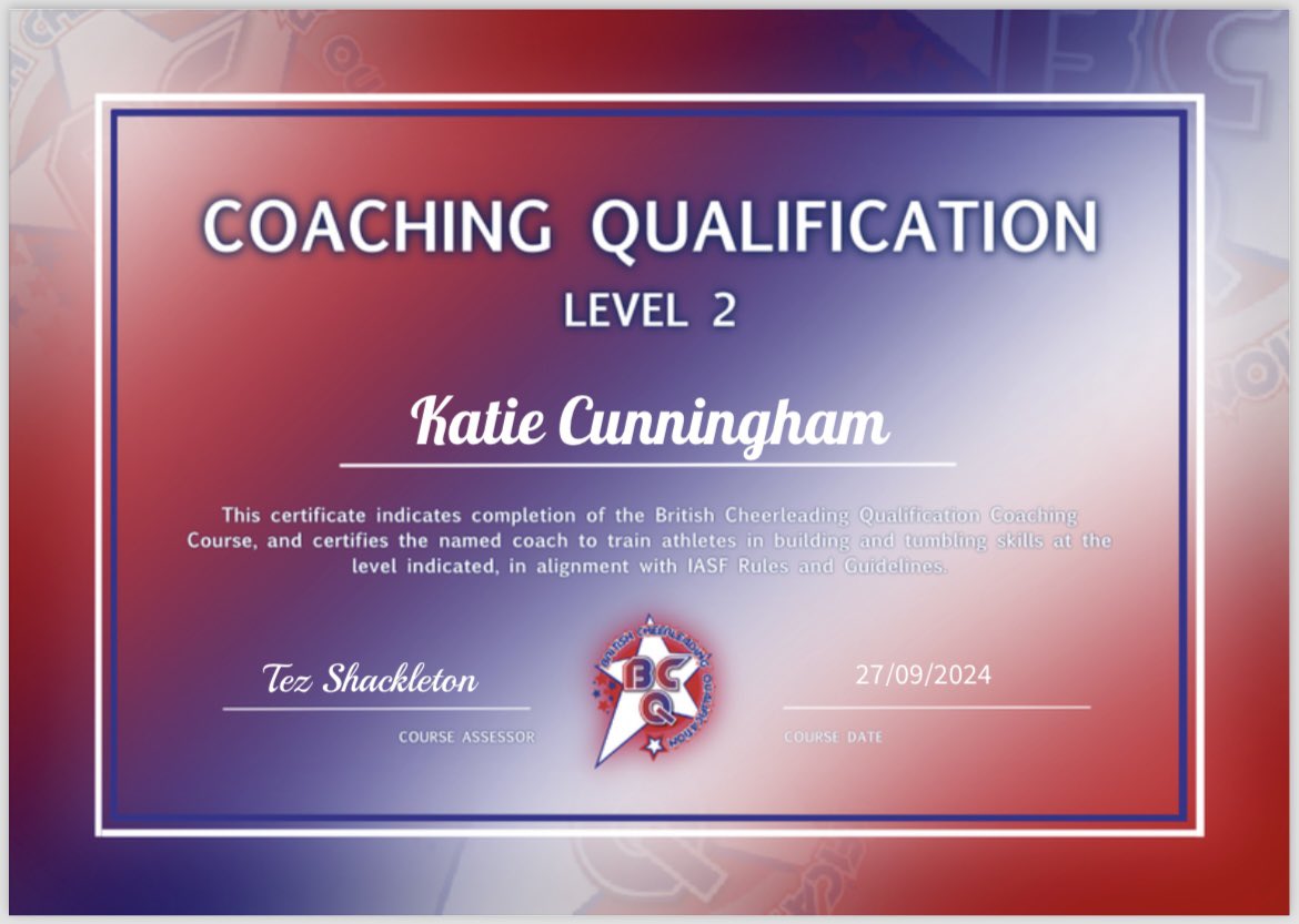As a PE teacher with a games background, creative PE and cheer qualifications were not what I predicted for myself leaving uni, but delighted to have ended up down this path. Not to mention 30+ pupils arriving to both cheer and gymnastics club this week  👏🏼✨
<a href="/OldieHWB/">Oldmachar HWB</a> <a href="/oldmachar/">Oldmachar Academy</a>