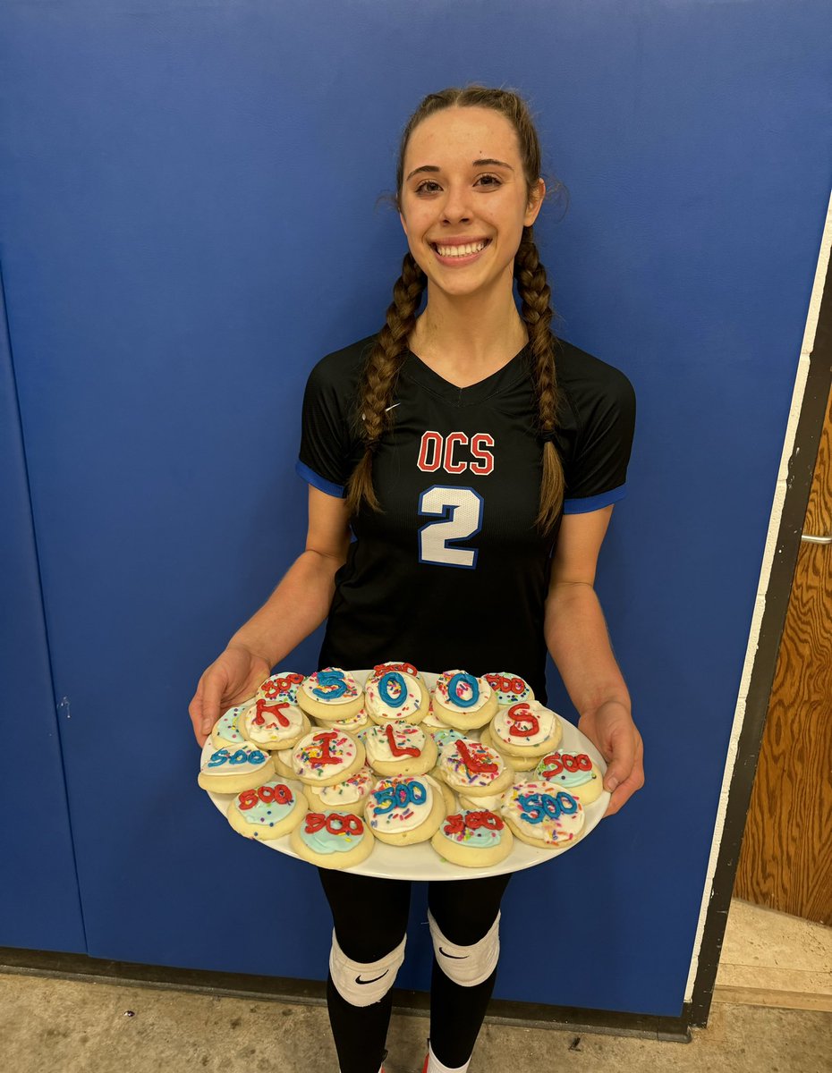 This week I reached 5️⃣0️⃣0️⃣ career kills!! Thank you to my coaches, teammates, and parents for supporting me in everything I do! I cannot wait to see where this season leads, Go Saints!❤️💙🤍