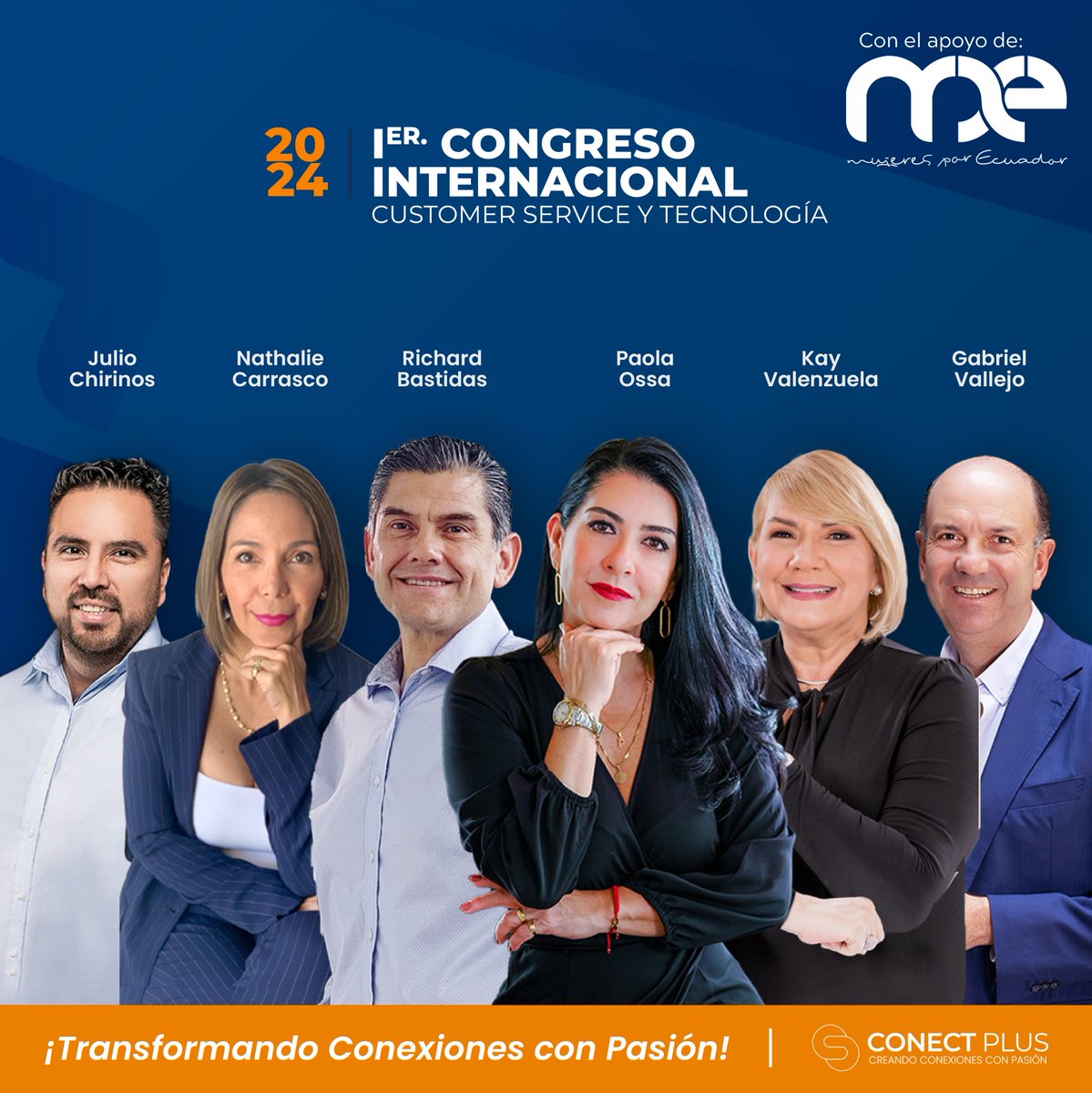 No pierdas clientes por un mal servicio al cliente, E

🚀 No te pierdas  el Congreso Internacional de Servicio al Cliente y Tecnología.

📞 095 860 5714. 
📅 09 de Octubre, Hotel JW Marriott, Quito
🔗 Obtén tus entradas ingresando a fomoplanes.com/event/CONGRESO…

#SoyServicioAlCliente