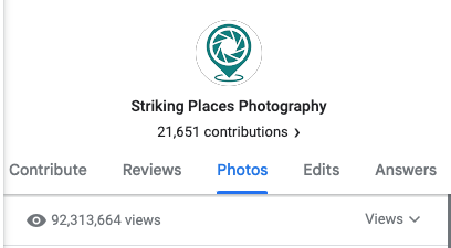 StrikingPlaces's tweet photo. @googlemaps I'm hanging in there for total views of over 100m #GettingThere https://t.co/mxavId3MwJ