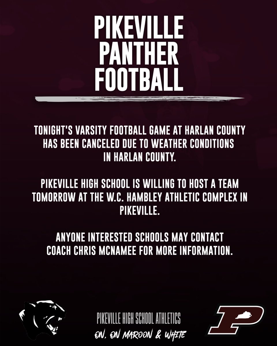 Pikeville HS Panther Athletics tweet media