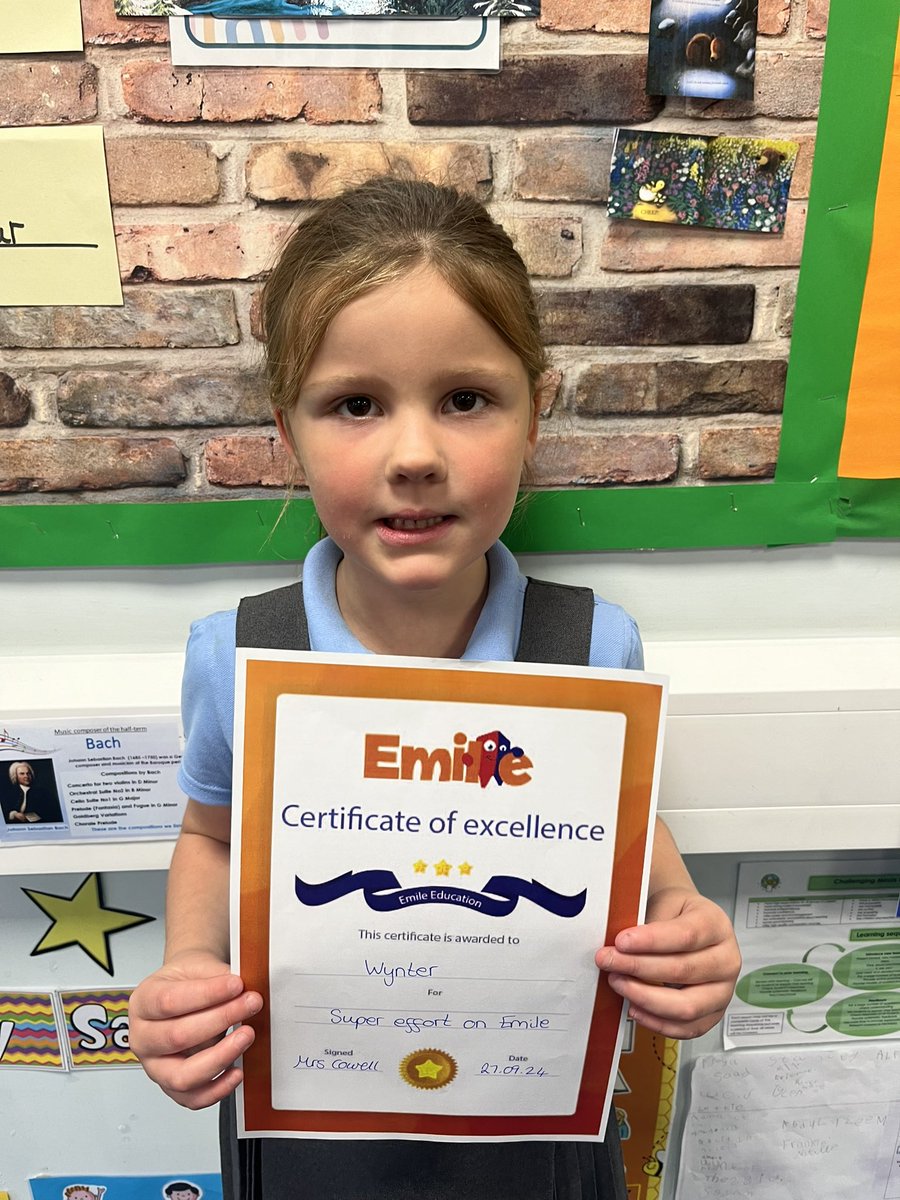 <a href="/education_emile/">Emile Education</a> Our Emile star of the week!