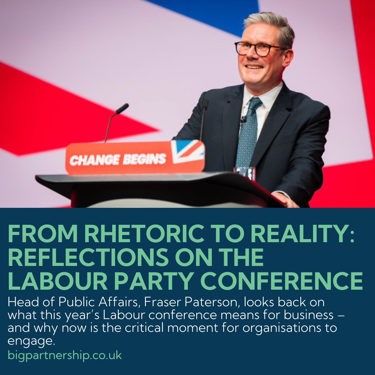 Head of PA Fraser Paterson shares his insights from Labour's 2024 conference, emphasising action over words. Businesses want clear policies on housing, energy, growth, and investment. Labour's pro-business shift is noted - now it must deliver.
Read more:shorturl.at/xnBKv