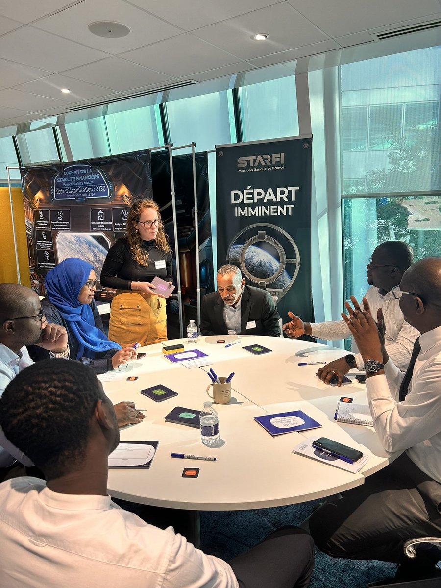LabBdf's tweet image. Quels sont les leviers pour innover dans une banque centrale ? C’était tout l’enjeu et la réflexion derrière notre atelier et jeu « le Pont de l’Innovation » dans le cadre du séminaire innovation avec l’IBFI #innovation #seminaire #SeriousGame