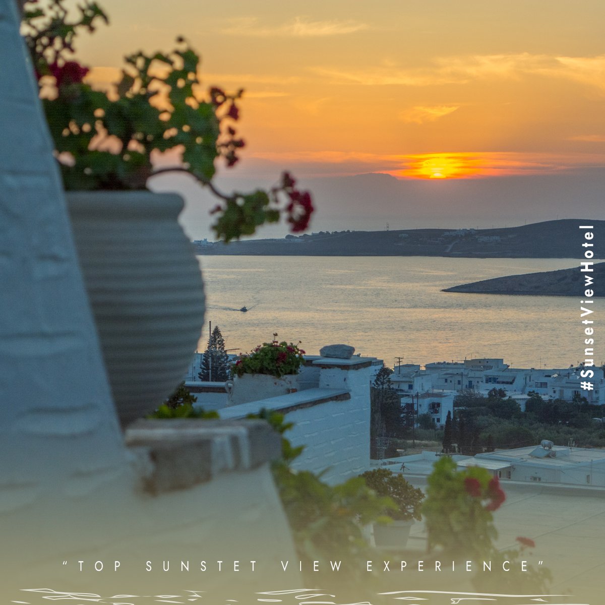 SunsetViewHotel's tweet photo. There are views that your mind simply "frames". This is one of them!

https://t.co/3vepOchKWY ➩ "top sunset view experience"

#Paros #Greece #parosisland #parosgreece #sunsetviewhotel #sunset #sea #traveling #travelgram #travel #vacation #holiday https://t.co/oOqqSnQOZI