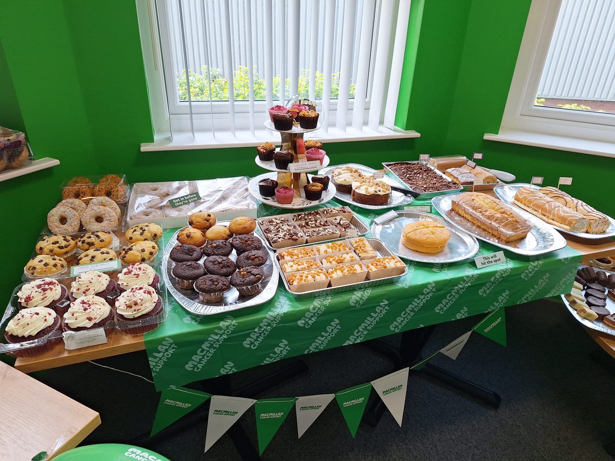 Thank you to everyone for visiting us today for Macmillan Coffee Morning. 💚 <a href="/WWLNHS/">WWL NHS</a>