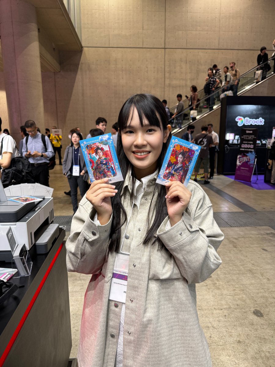 MasterTonesLtd's tweet photo. Super excited to collaborate with MSI on the AI experience at TGS2024! Come join the fun and get your free AI photo!

MSI Booth Location: 幕張メッセ・HALL 9 (09-E17)

@MSI_JP
@msicomputerjp

#TGS2024 #MSI #AI