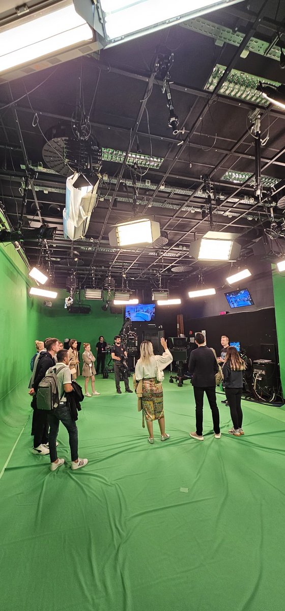 digivisionEUP's tweet photo. Today, #DigiVision Virtual Studio Training continued with virtual studio practical and theoretical trainings. Participants experienced the studio solutions and the working systems with the experts. https://t.co/Sydv501Nrt