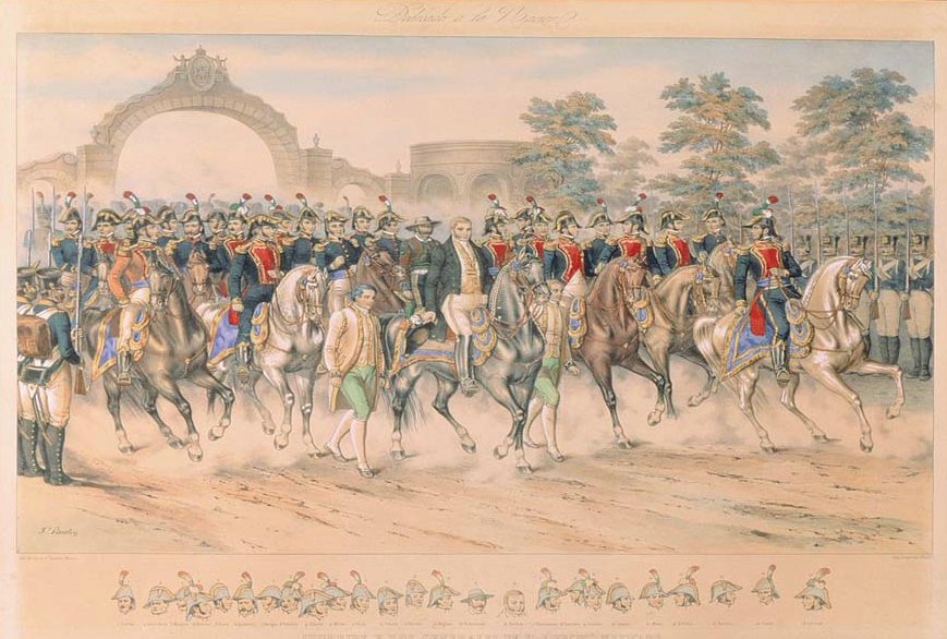 #UnDíaComoHoy en 1821 se consumó la Independencia de México.

De ‘Siglo de caudillos’, de <a href="/EnriqueKrauze/">Enrique Krauze</a>:

"El 27 de septiembre de 1821, día del 38 cumpleaños de Iturbide, los dieciséis mil hombres del Ejército Trigarante, realistas e insurgentes unidos, entraron a la capital...
