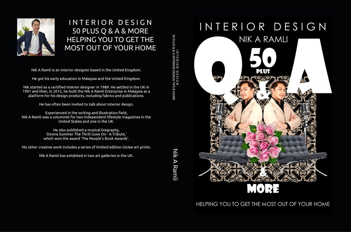 nikaramli's tweet photo. Hi, my book is out, titled INTERIOR DESIGN 50 PLUS Q&amp;A INTERIOR DESIGN TIPS &amp; MORE: HELPING YOU TO GET THE MOST OUT OF YOUR HOME https://t.co/VyoJT9uZry #Amazon via @Amazon #nikaramli #AmazonBooks #interiordesign #BookoftheDay #DesignInspiration https://t.co/MG8rIwTLJp