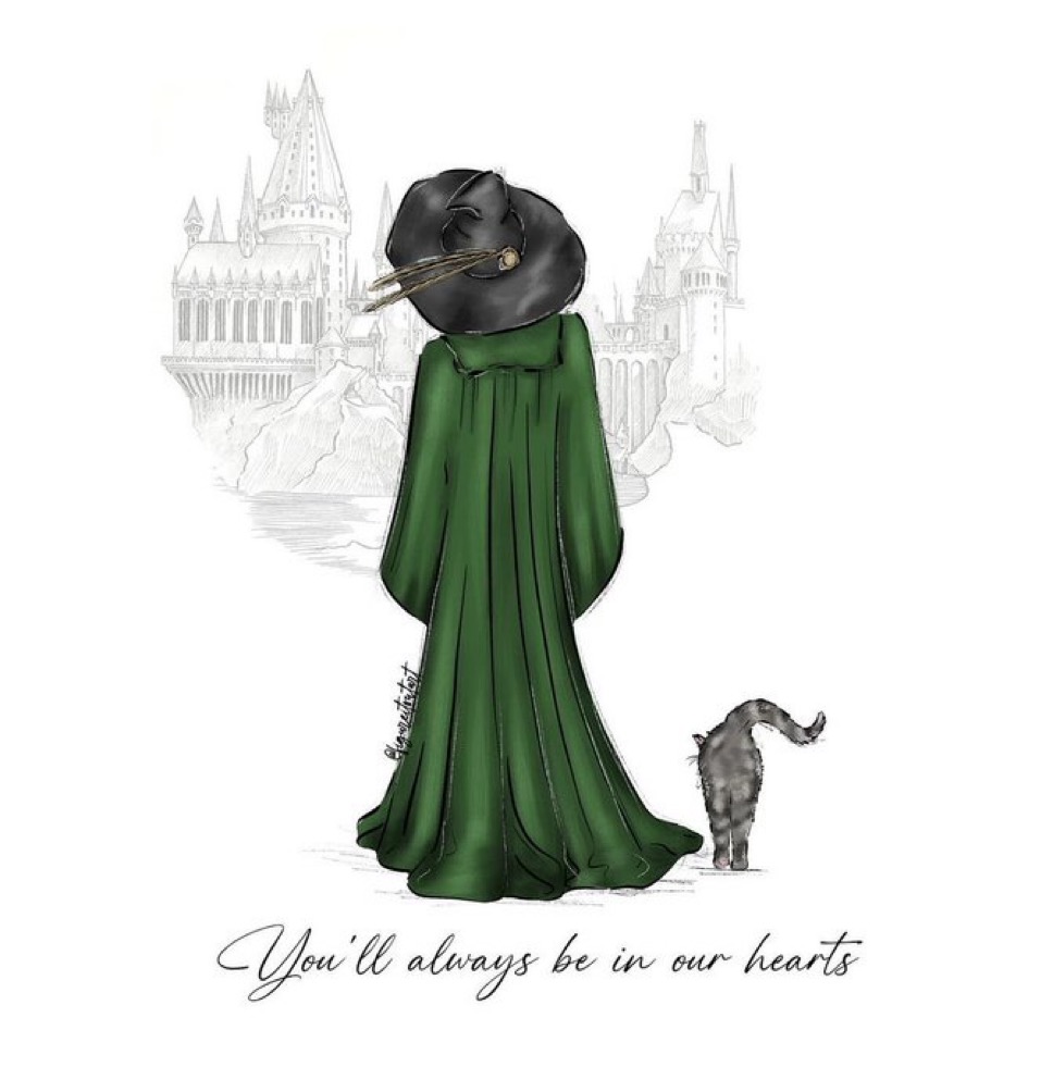 “You will always be in our hearts.” Goodbye, Maggie Smith 😭