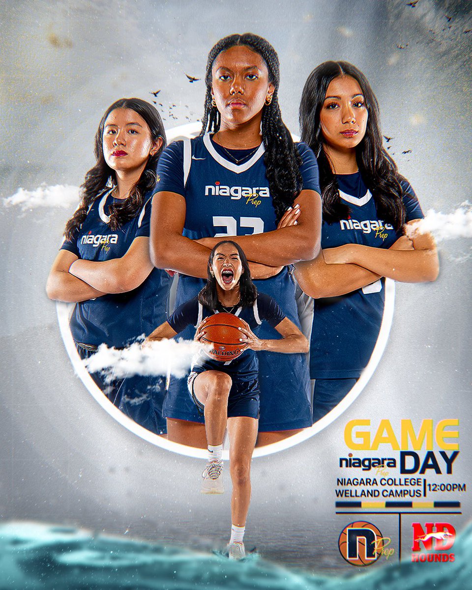 Kicking off our 2024-25 season with our first ever WNPA game!

🆚ND Hounds
⌚️12PM
📍 Niagara College 
📺 North Pole Hoops
